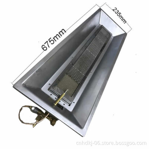 CE certificate outdoor infrared lpg gas heater